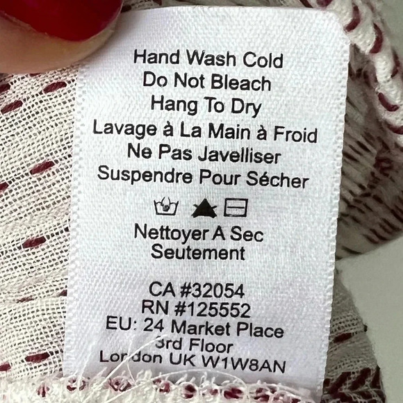 ANTHROPOLOGIE DOLAN EMBROIDERED TANK - Picture 10 of 11